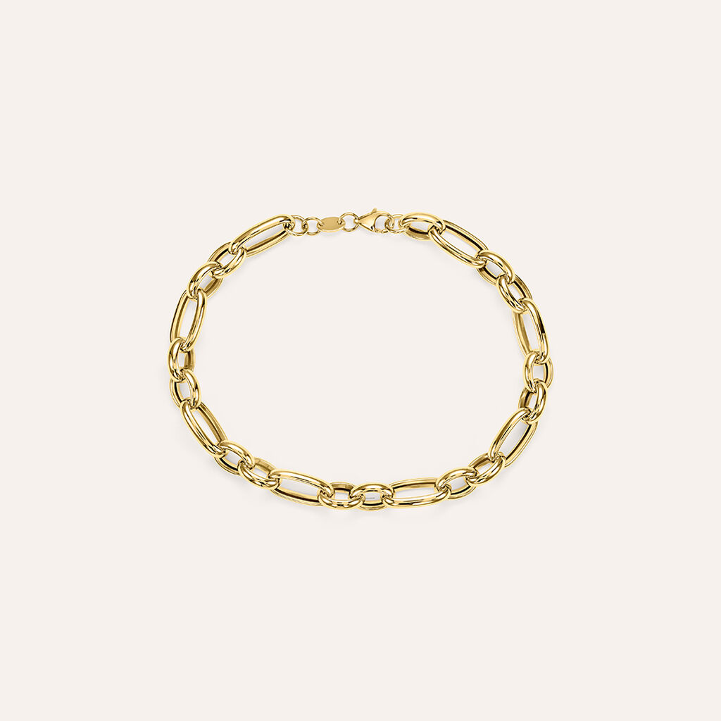 Bracciale Catena Gold Essence Oro Giallo - Bracciali Donna | Stroili