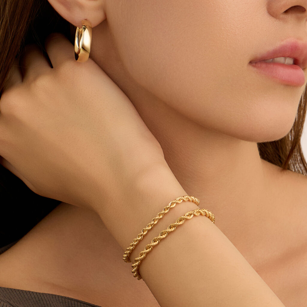 Orecchini A Cerchio Toujours Oro Giallo - Orecchini a Cerchio Donna | Stroili