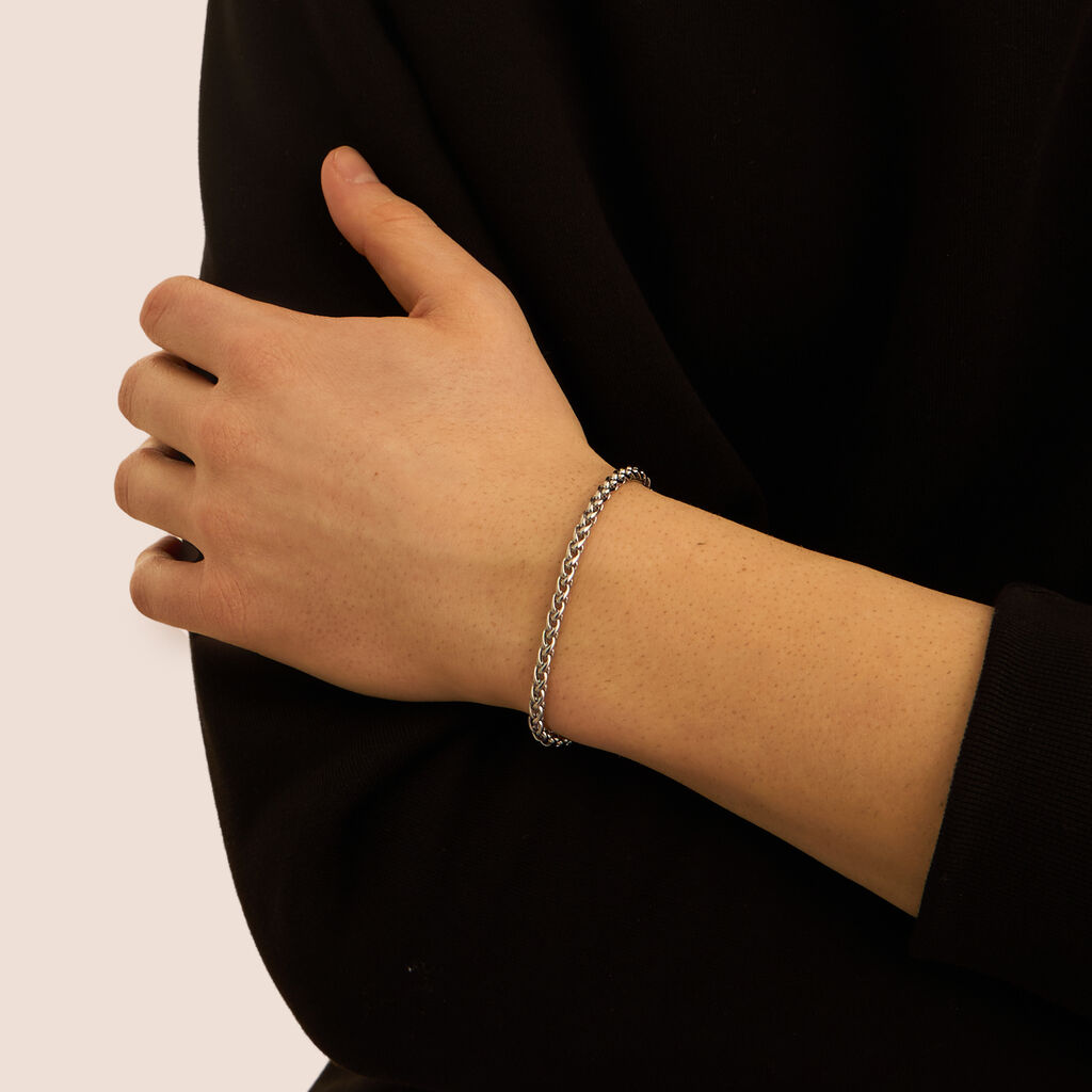 Bracciale Catena Man Code Acciaio