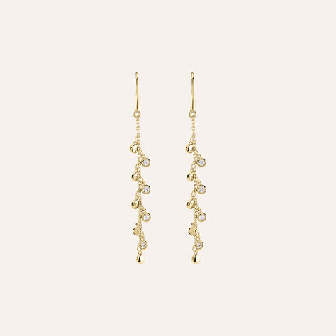 Orecchini Pendenti Golden Dream Placcato Oro Giallo Cubic Zirconia - Orecchini Pendenti Donna | Stroili