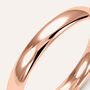 Fede Comoda Leggera 3 mm Oro Rosa