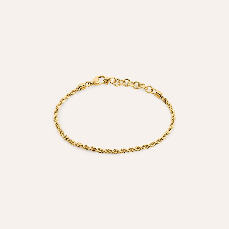 Bracciale Catena Radiance Acciaio Dorato - Bracciali Donna | Stroili
