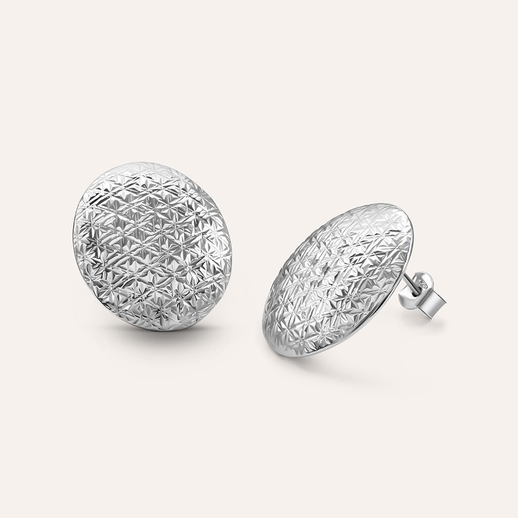 Orecchini Lobo Silver Collection Argento Rodiato