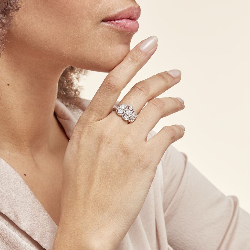 Anello Silver Elegance Argento Rodiato Cubic Zirconia