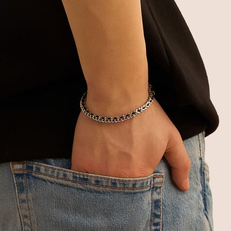Bracciale Catena Man Code Acciaio - Bracciali Uomo | Stroili Bracciale Catena Man Code Acciaio - Bracciali Uomo | Stroili