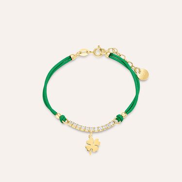Bracciale Silver Baby Argento Dorato Cubic Zirconia