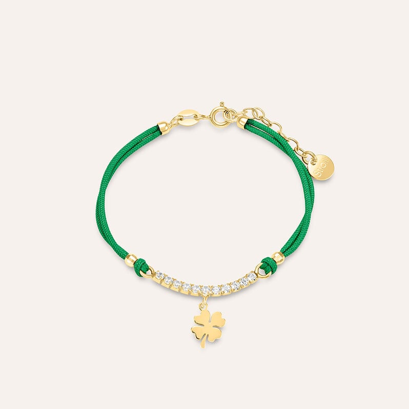 Bracciale Silver Baby Argento Dorato Cubic Zirconia - Bracciali Bambino | Stroili