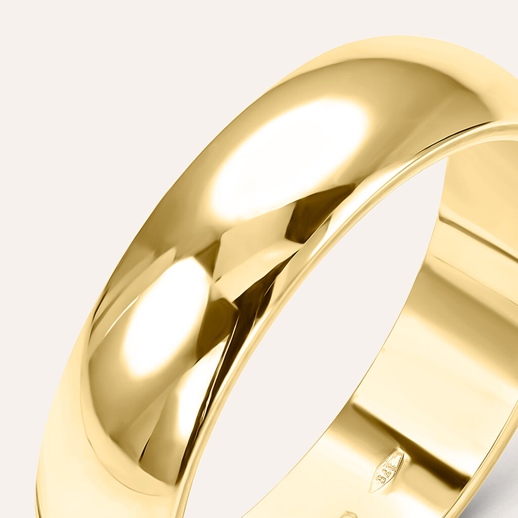 Fede Mantovana 5 mm Oro Giallo