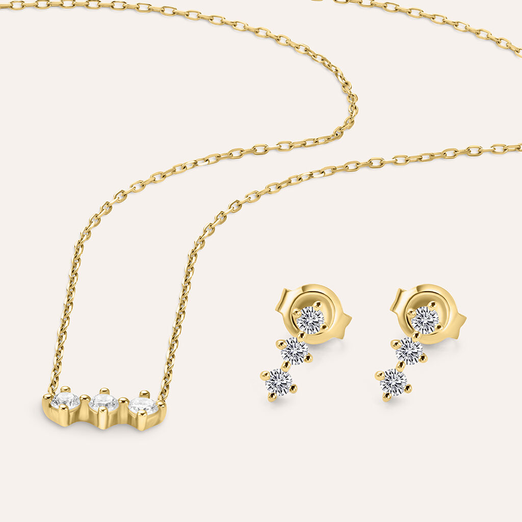 Collana Diamade Glam Oro Giallo Diamante Lab-Grown - Collane Donna | Stroili