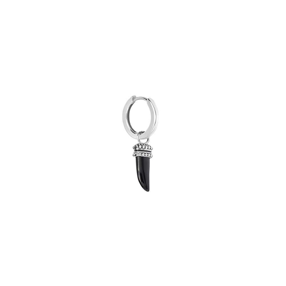 Orecchini uomo cerchio stroili oro shop