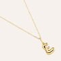 Pendente Love Beats Argento Dorato