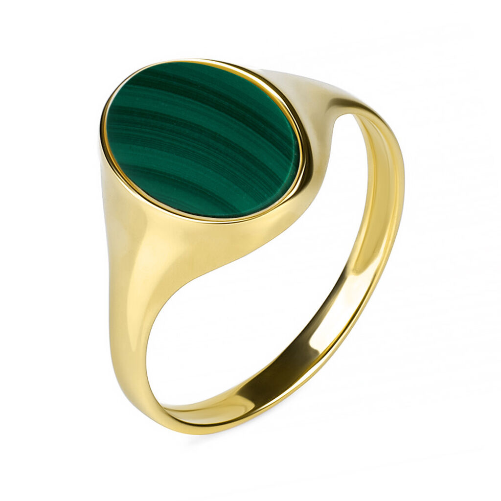 Anello Chevalier Beverly Oro Giallo Malachite - Anelli Chevalier Donna | Stroili