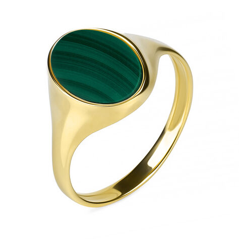Anello Chevalier Beverly Oro Giallo Malachite - Anelli Chevalier Donna | Stroili