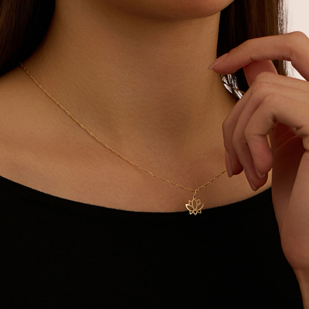 Pendente Poème Oro Giallo