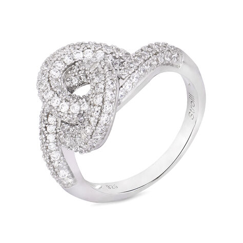 Anello Fascia Silver Shine Argento Rodiato Cubic Zirconia - Anelli con Pietre Donna | Stroili