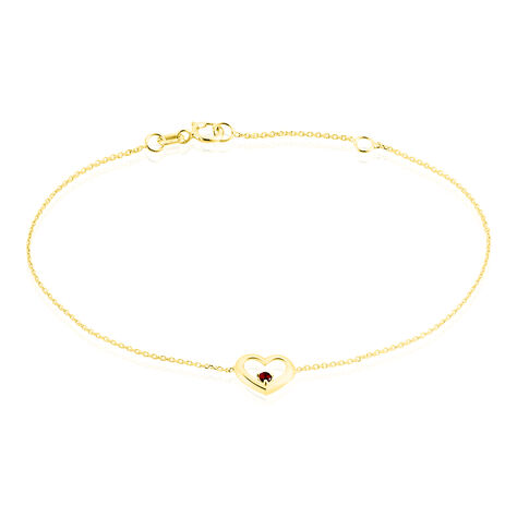 Bracciale Charlotte Oro Giallo Rubino - Bracciali Love Donna | Stroili