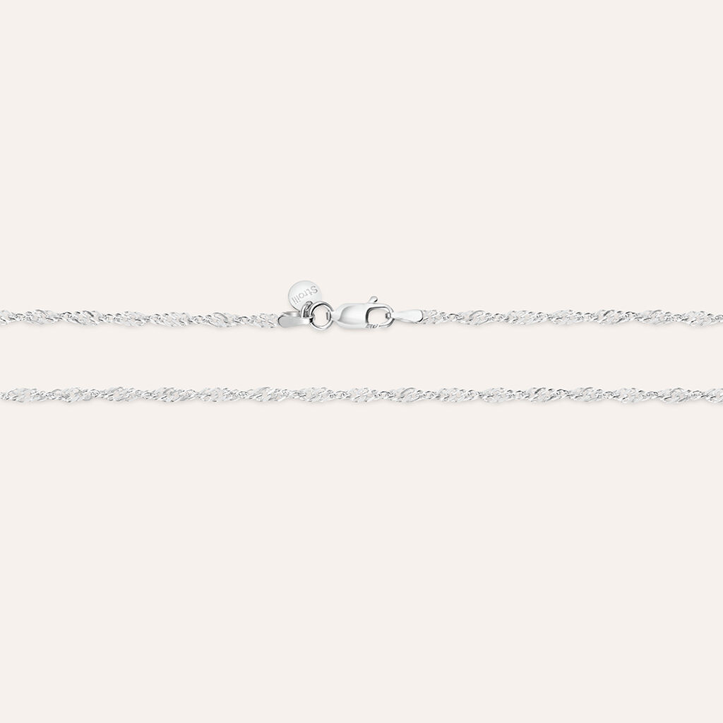 Catenina Silver Collection Argento Rodiato - Collane Catena Donna | Stroili