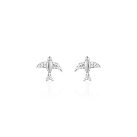 Orecchini Lobo Silver Moments Argento Rodiato Cubic Zirconia - Orecchini a Lobo Donna | Stroili