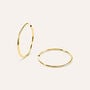 Orecchini A Cerchio Toujours Oro Giallo