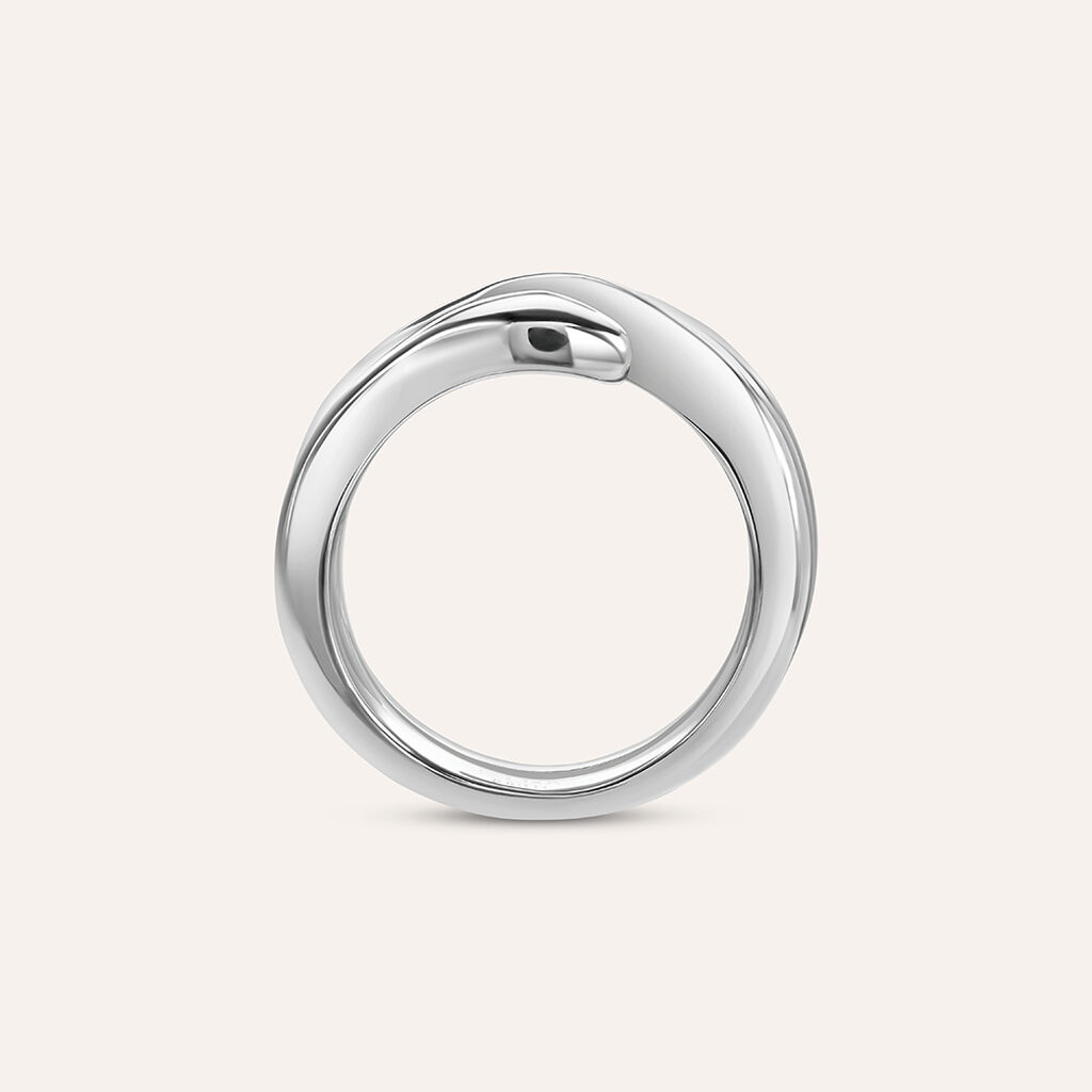 Anello Fascia Lady Code Acciaio - Anelli Moderni Donna | Stroili