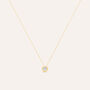 Collana Punto Luce Claire Oro Giallo Cubic Zirconia