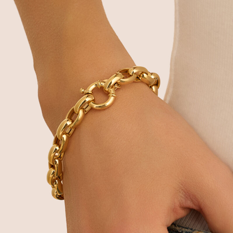Bracciale Catena Colette Oro Giallo - Bracciali Donna | Stroili