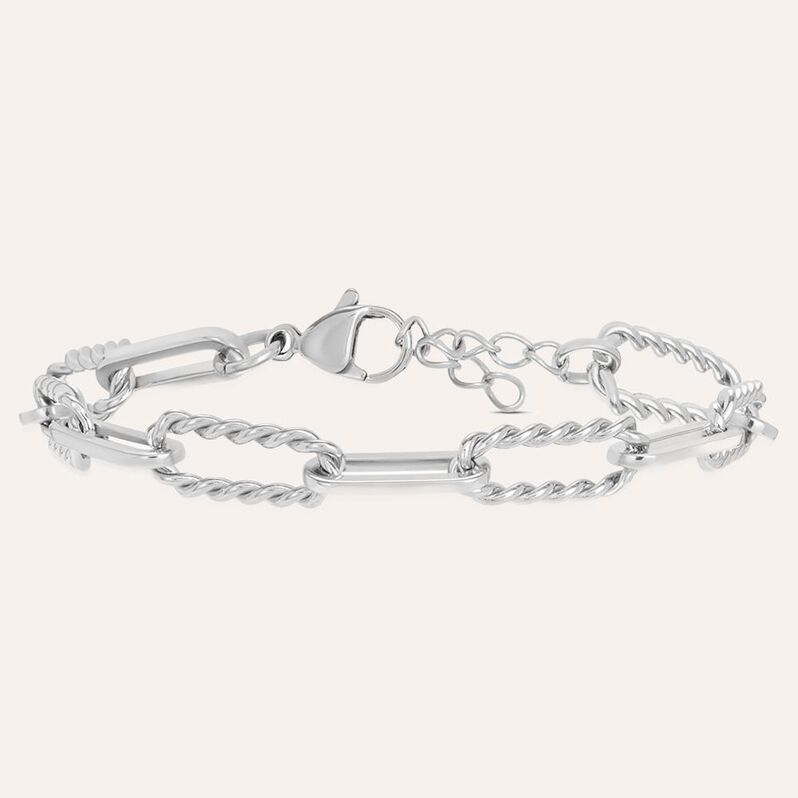 Bracciale Catena Moonlight Acciaio - Bracciali Donna | Stroili