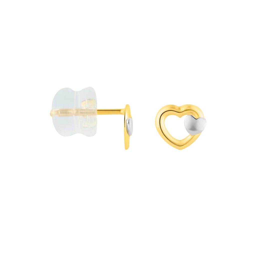 Orecchini Lobo Bon Ton Oro Bicolore - Orecchini a Lobo Donna | Stroili