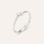 Anello Solitario Valentino Diamotion Oro Bianco Diamante