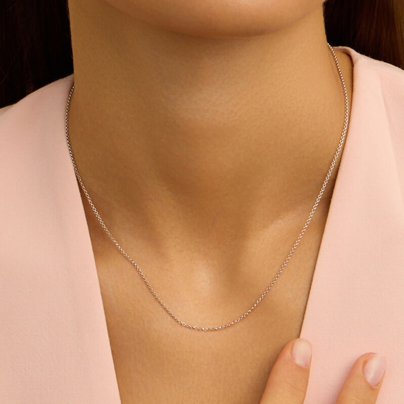 Catenina Silver Collection Argento Rodiato - Collane Catena Donna | Stroili