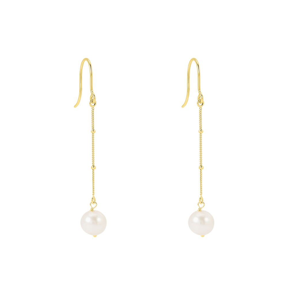 Orecchini Pendenti Gabrielle Oro Giallo Perla D'Acqua Dolce - Orecchini Pendenti Donna | Stroili