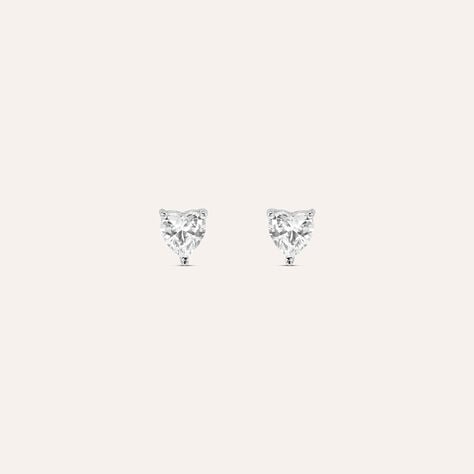 Orecchini Lobo Punto Luce Silver Elegance Argento Rodiato Cubic Zirconia - Orecchini a Lobo Donna | Stroili