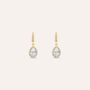 Orecchini Lobo Claire Oro Giallo Cubic Zirconia