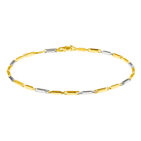 Bracciale Catena L'homme Or Oro Bicolore - Bracciali Uomo | Stroili