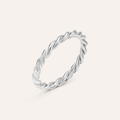 Anello Fantasia Silver Collection Argento Rodiato - Anelli Donna | Stroili