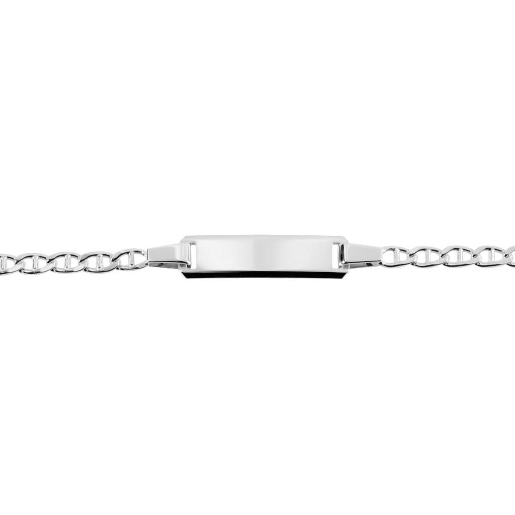 Bracciale Con Targhetta Silver Baby Argento Rodiato - Bracciali con Incisione Bambino | Stroili
