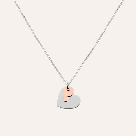 Collana Lady Chic Acciaio Bicolore Bianco / Rosa - Collane Donna | Stroili