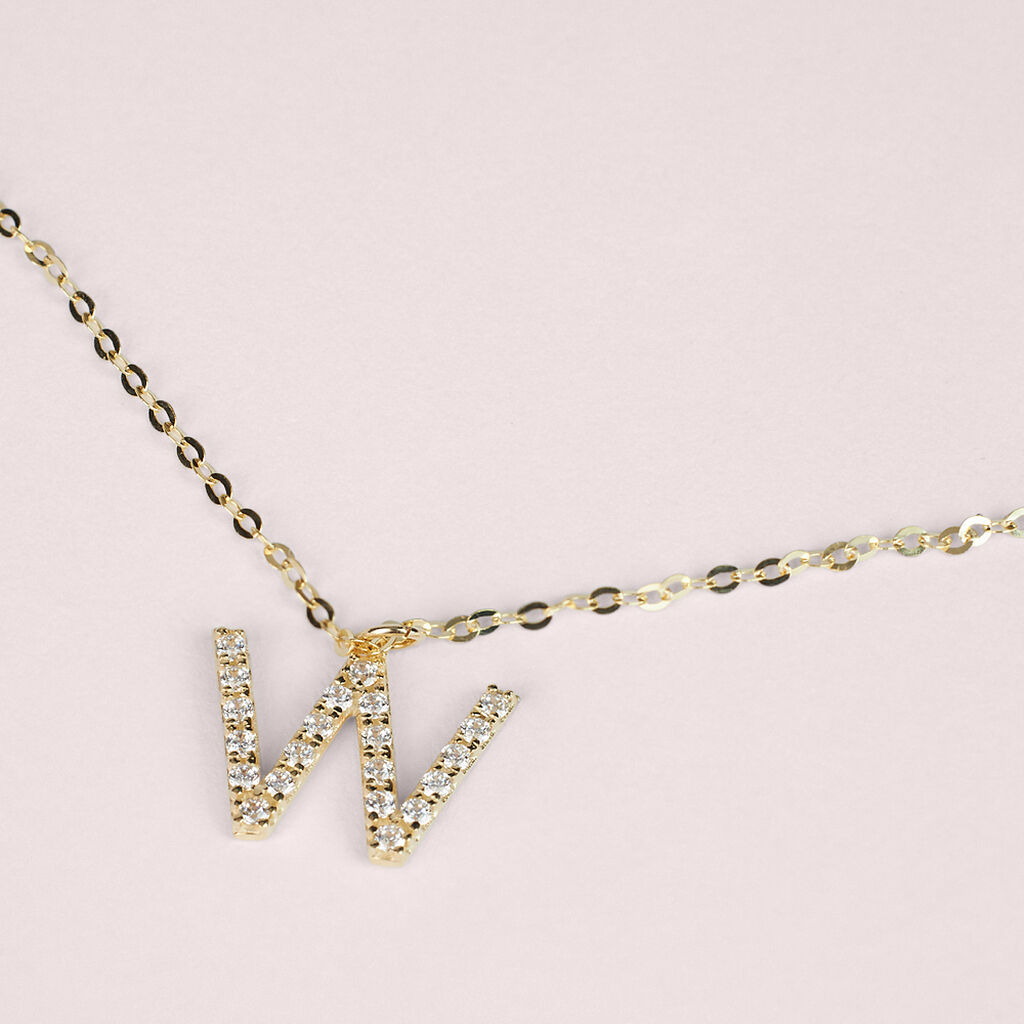 Collana Claire Oro Giallo Cubic Zirconia - Collane Donna | Stroili