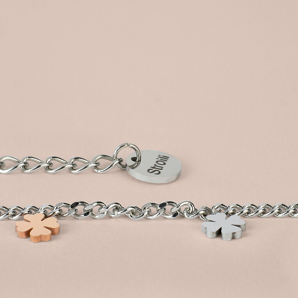 Collana Sunrise Acciaio Bicolore