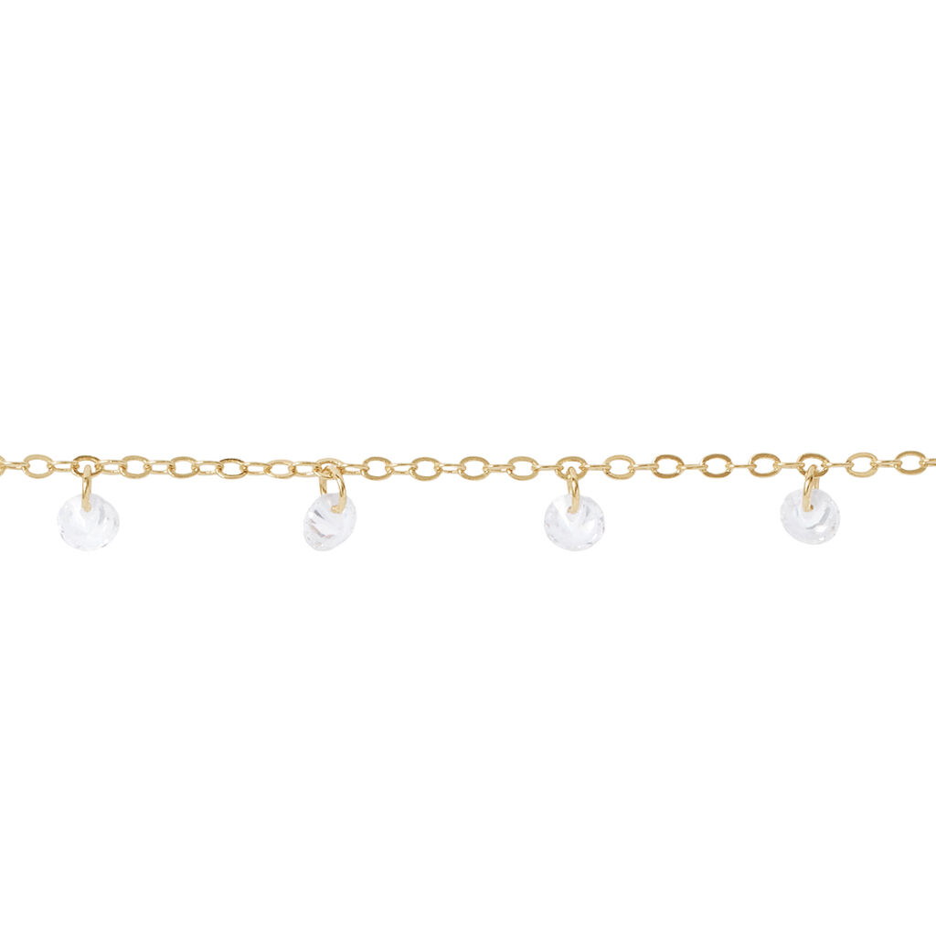 Bracciale Multi Punto Luce Golden Dream Placcato Oro Giallo Cubic Zirconia - Bracciali Amicizia Donna | Stroili