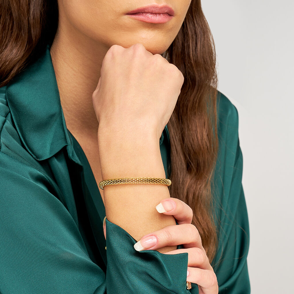 Bracciale Lady Code Acciaio Dorato - Bracciali Donna | Stroili