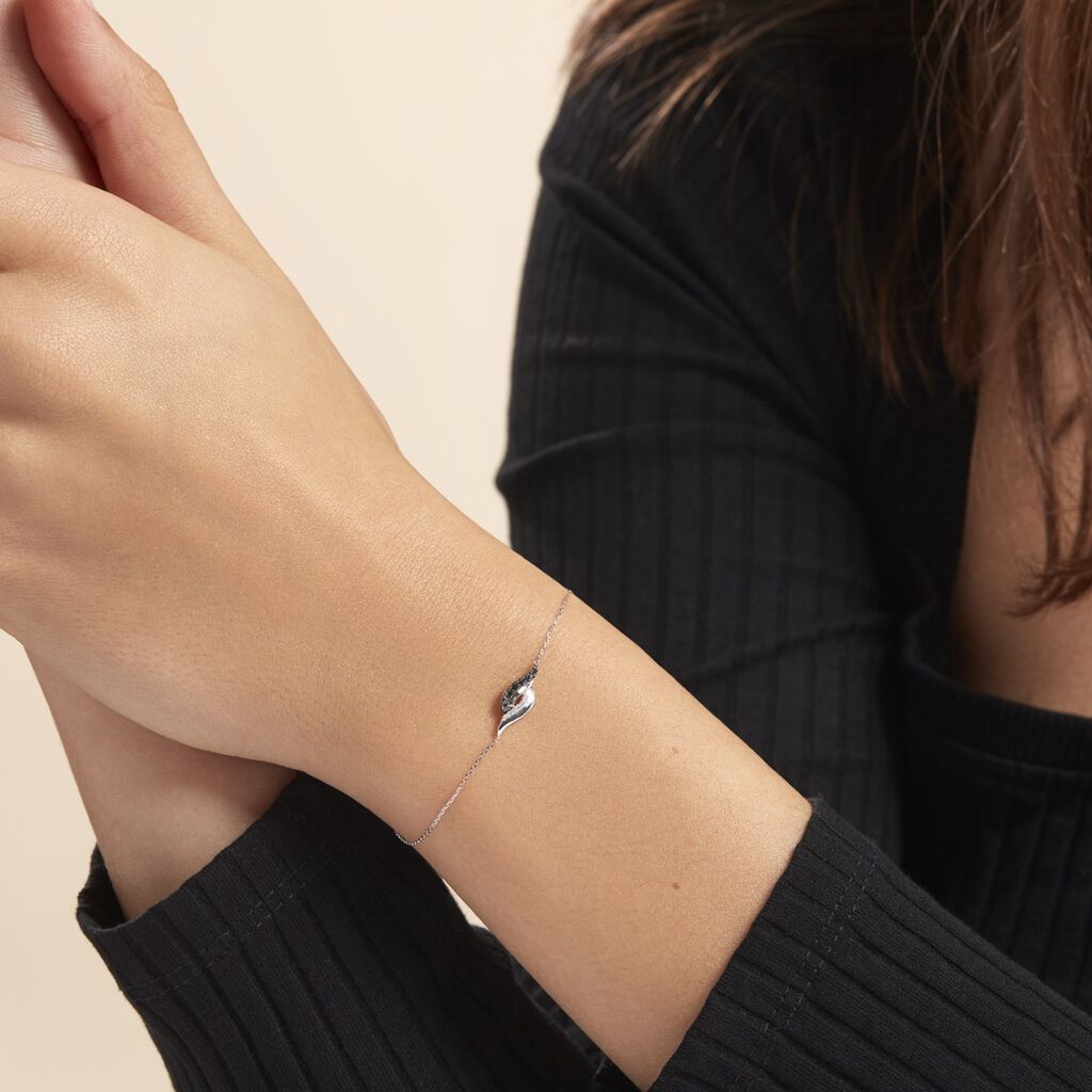 Bracciale Sophia Oro Bianco Diamante