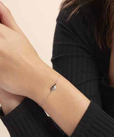 Bracciale Sophia Oro Bianco Diamante
