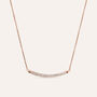 Collana Lady Phantasya Acciaio Rosa Cristallo