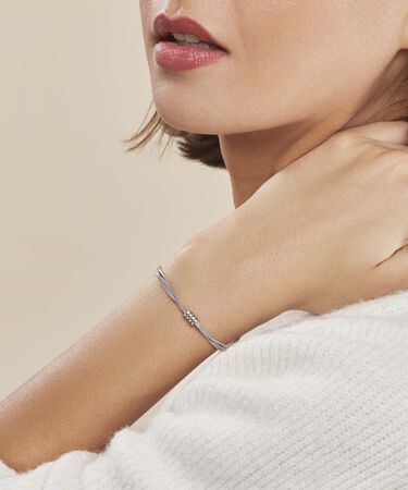 Bracciale Catena Silver Collection Argento Rodiato