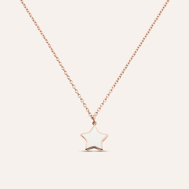 Collana Lady Sweet Acciaio Rosato Stella marina