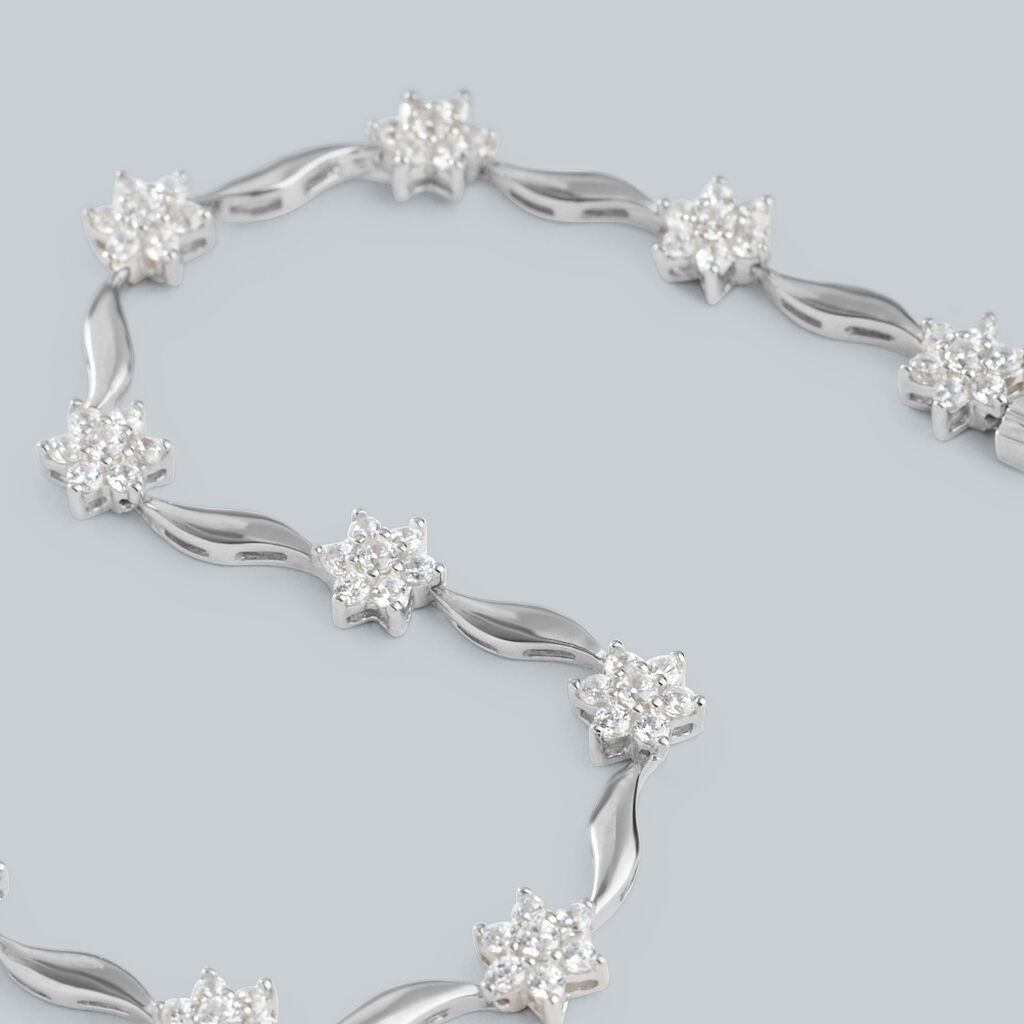 Bracciale Silver Elegance Argento Rodiato Cubic Zirconia - Bracciali Donna | Stroili