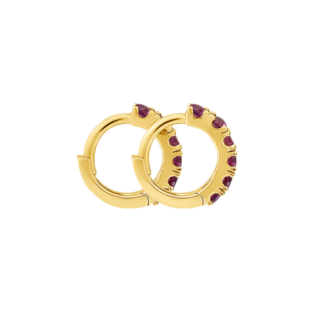 Orecchini A Cerchio Mon Petit Oro Giallo Cubic Zirconia - Orecchini a Cerchio Bambino | Stroili