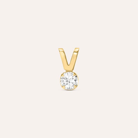 Pendente Punto Luce Poème Oro Giallo Cubic Zirconia - Ciondoli Donna | Stroili