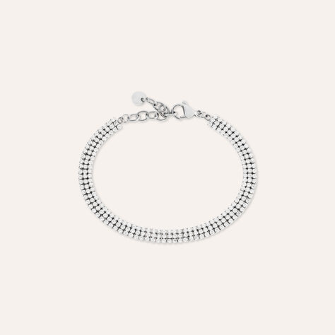 Bracciale Tennis Aura Acciaio Cubic Zirconia - Bracciali Tennis Donna | Stroili
